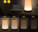 Luminária de Mesa 13 cores Sem Fio Recarregável