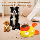 Brinquedo Interativo Dispensador de Ração em Formato de Pato