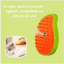Escova A Vapor 3 Em 1 Pet Removedor Pelos Para Gatos E Cães-byb