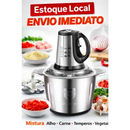 Picador De Alimentos Moedor De Carne Mixer Elétrica Processador Cozinha Casa Alho - 110v-220v
